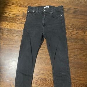 Women’s Zara, premium denim collection, high rise stretchy skinny jeans